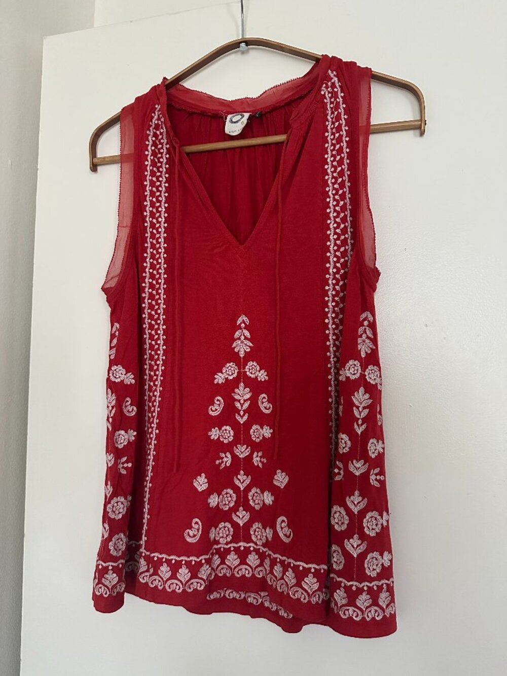 Anthropologie Red Tank
